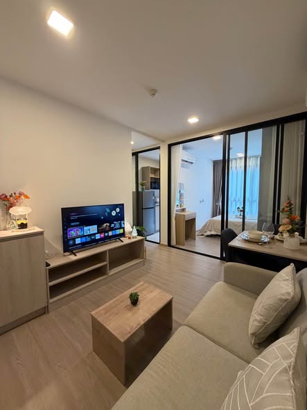 bedroom and living room of dcondo Reef Phuket