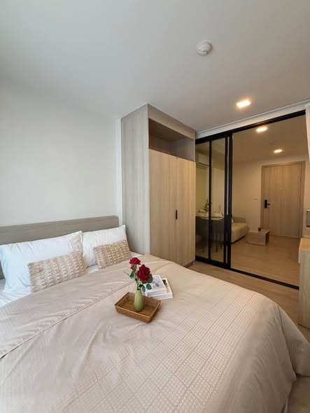 bedroom and room interior of dcondo Reef Phuket