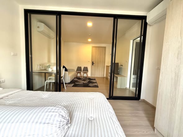 bedroom and room interior of dcondo Reef Phuket