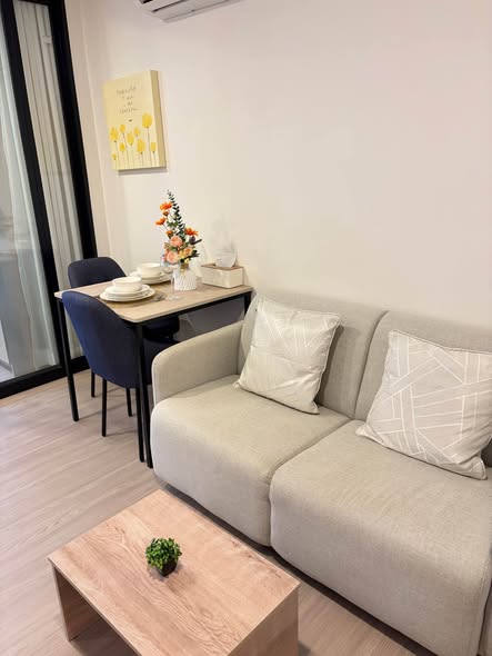 living room and room interior of dcondo Reef Phuket