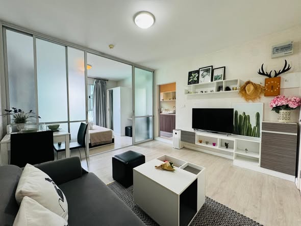 living room and room interior of dcondo Sign Chiangmai