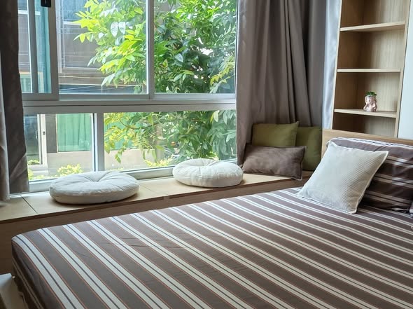 bedroom of double u condo ลาดพร้าว-วังหิน
