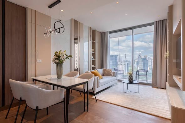 living room of Dusit Residences