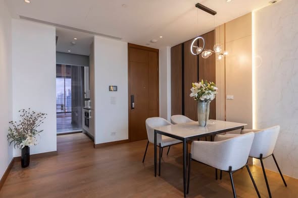 living room and room interior of Dusit Residences