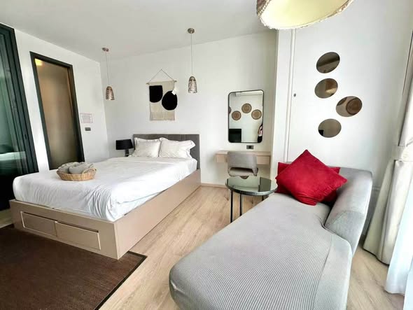 bedroom of Edge Central Pattaya