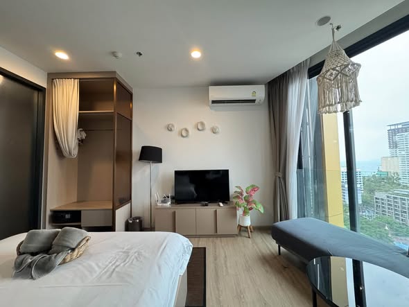 bedroom of Edge Central Pattaya