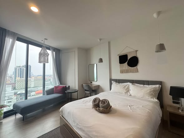 bedroom of Edge Central Pattaya