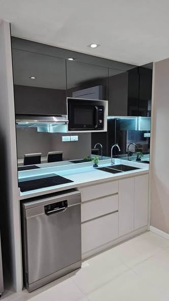 kitchen of ELEMENTS SRINAGARINDRA CONDO