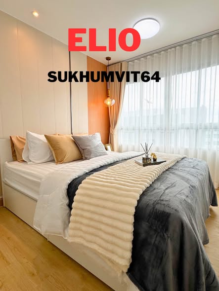 bedroom of Elio Sukhumvit 64