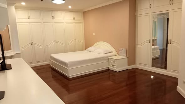 bedroom and room interior of Fifty-Fifth Tower
