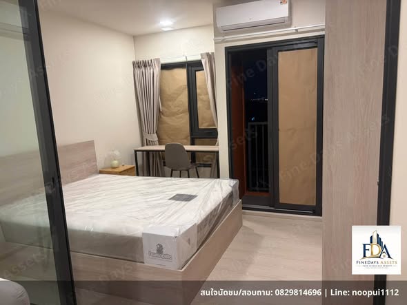 bedroom and room interior of FLO by Sansiri