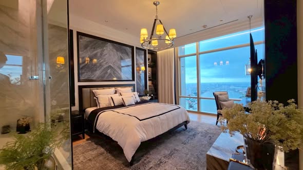 bedroom of Four Seasons Private Residences
