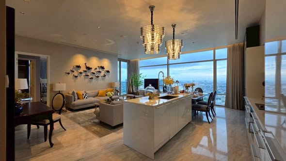 living room of Four Seasons Private Residences