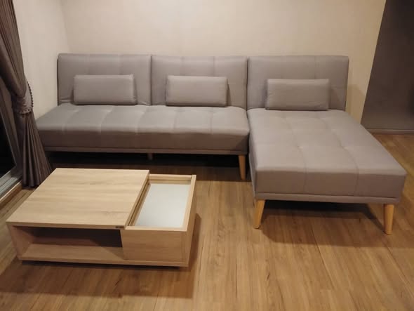 living room and room interior of Fuse Chan Sathorn