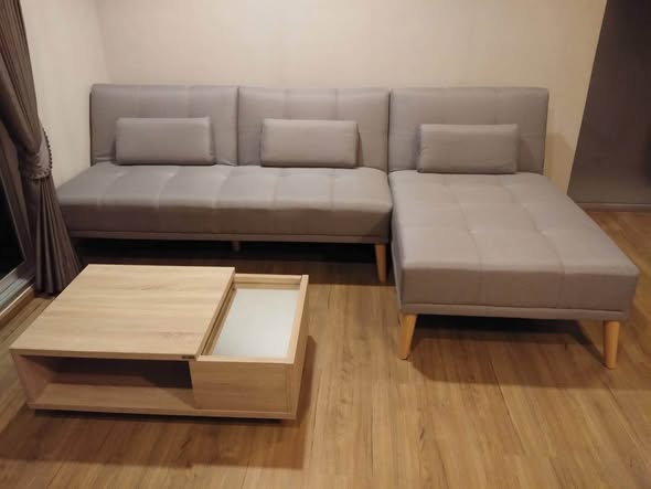 living room and room interior of Fuse Chan Sathorn