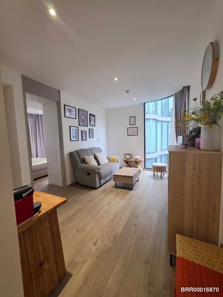 bedroom and living room of Fynn Asoke