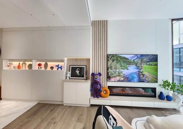 living room and room interior of Fynn Asoke