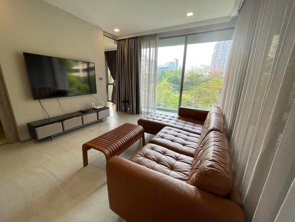 living room and bedroom of Fynn Sukhumvit 31