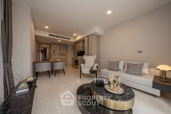 living room and bedroom of Fynn Sukhumvit 31