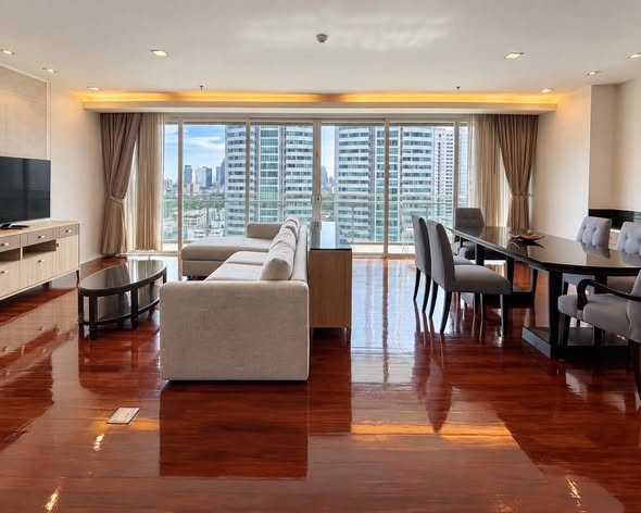 living room of GM Service Apartment