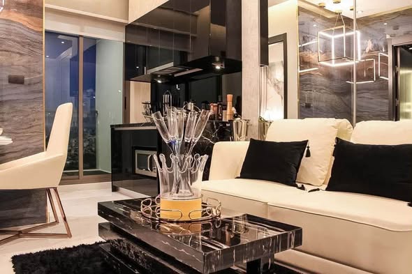 living room of Grand Solaire Pattaya Official