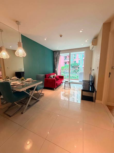 living room of Grande Caribbean Condo