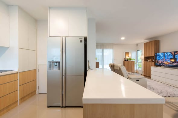kitchen of Grande Pleno Mega Bangna