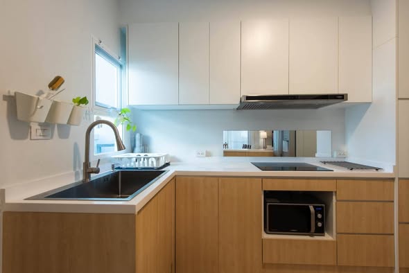 kitchen of Grande Pleno Mega Bangna