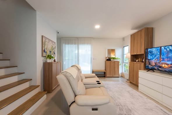 living room of Grande Pleno Mega Bangna