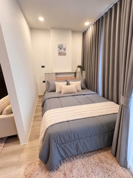 bedroom of Groove Scape Ladprao-Sutthisan (กรูฟ สเคป ลาดพร้าว – สุทธิสาร)