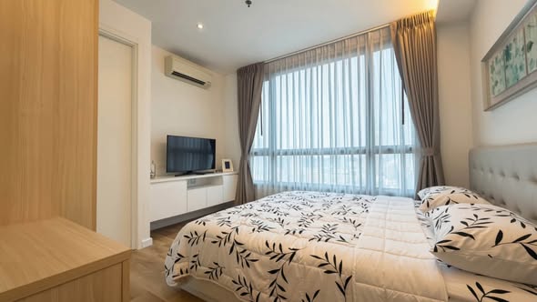 bedroom of H Sukhumvit 43 Condominium