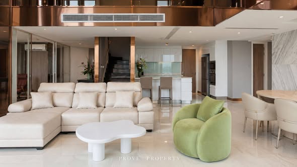 living room of H Sukhumvit 43 Condominium
