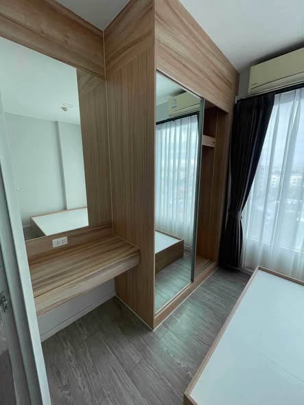 bedroom of Happy Condo Don Mueang The Terminal