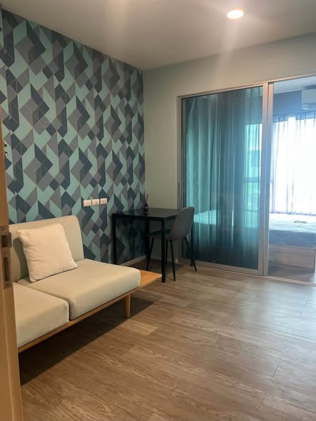 living room and room interior of Happy Condo Don Mueang The Terminal