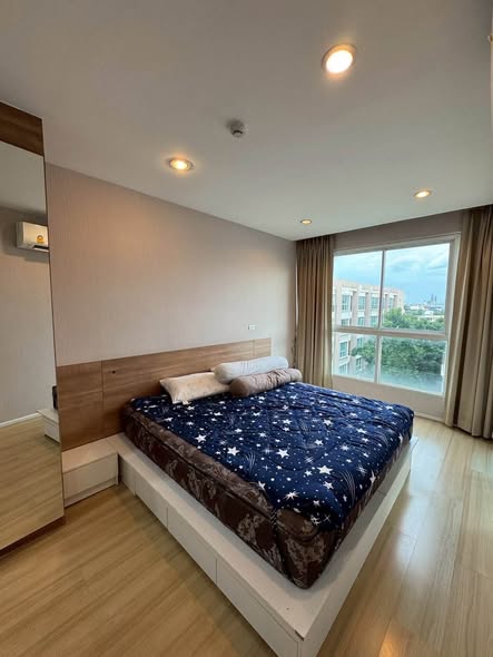 bedroom of Happy condo ladprao