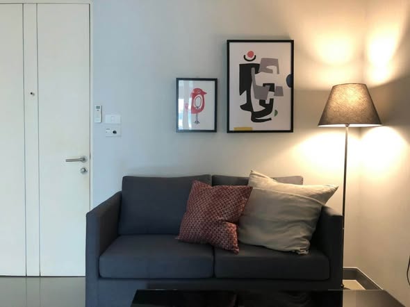living room of Happy condo ladprao