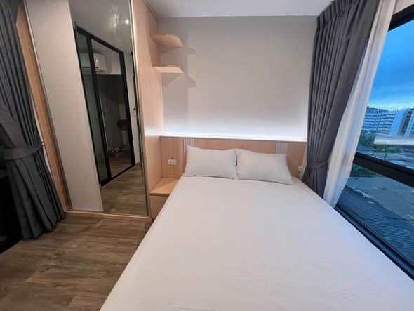 bedroom of HI Kaset-Sena Nikhom Station by AOS