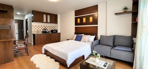 bedroom of Hillside Payap condominium 7