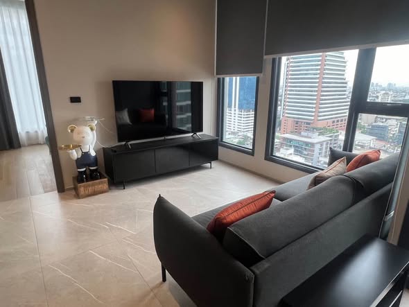 living room of HYDE Heritage Thonglor, Sukhumvit 59 main road