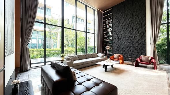 living room of i-biza residence