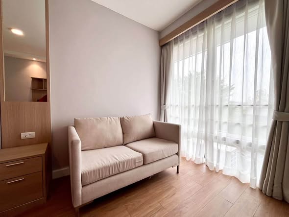 bedroom and living room and room interior of I-House Rama9-Ekkamai Condominium