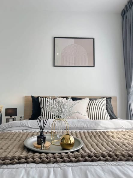 bedroom of iCondo Activ Pattanakarn