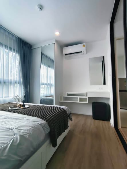bedroom of iCondo Activ Pattanakarn