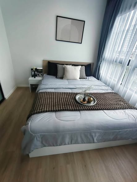 bedroom of iCondo Activ Pattanakarn