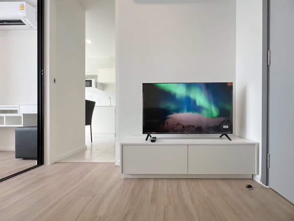 living room and room interior of iCondo Activ Pattanakarn