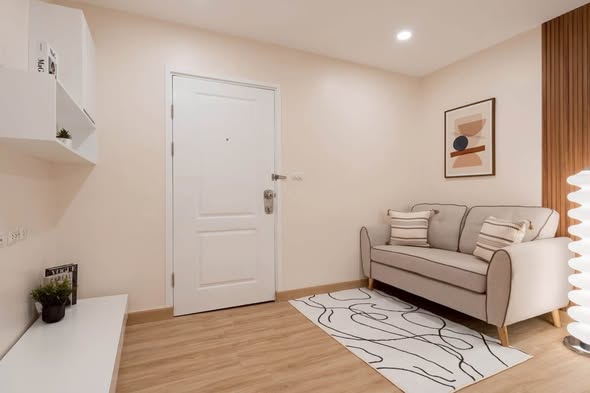 bedroom and living room of iCondo Sukhapiban 2