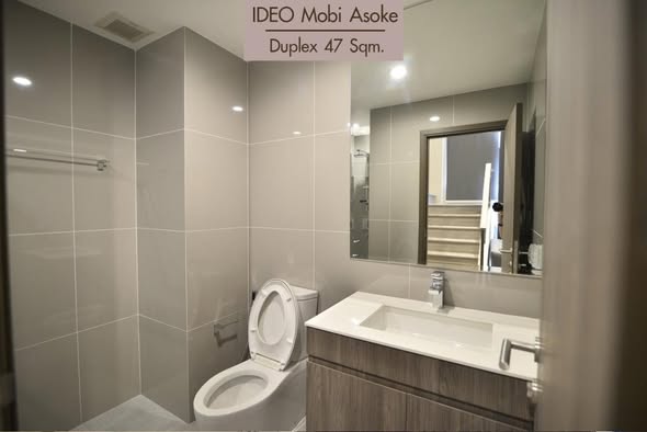 bathroom of Ideo Mobi Asoke