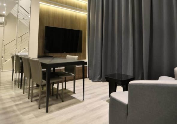 living room and room interior of Ideo Mobi Asoke