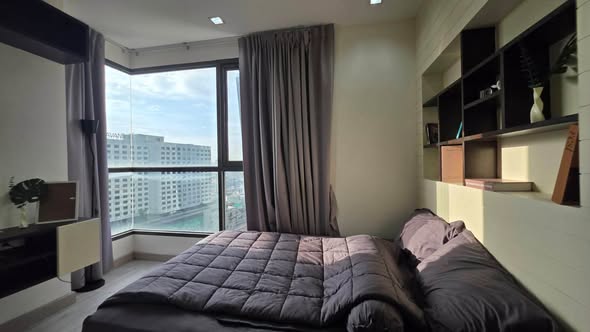 bedroom of Ideo Mobi Rama 9