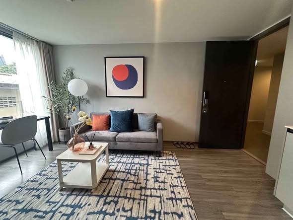 living room of Ideo Mobi Sukhumvit 40